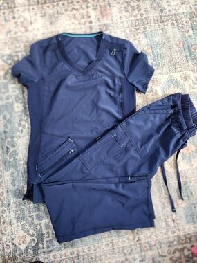 Scrubstar Indigo Scrub Set